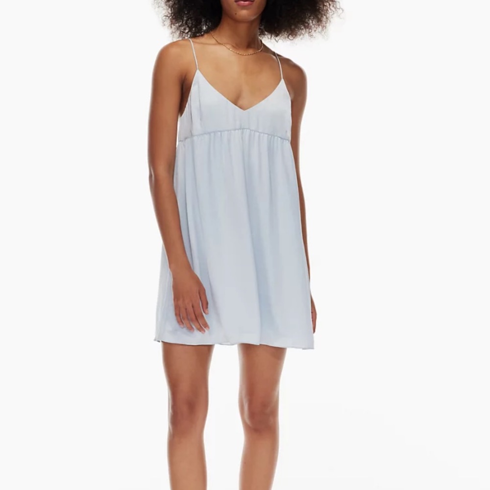 Wilfred Lover Dress summer slip dress, light blue (“heatwave” blue), sz S
